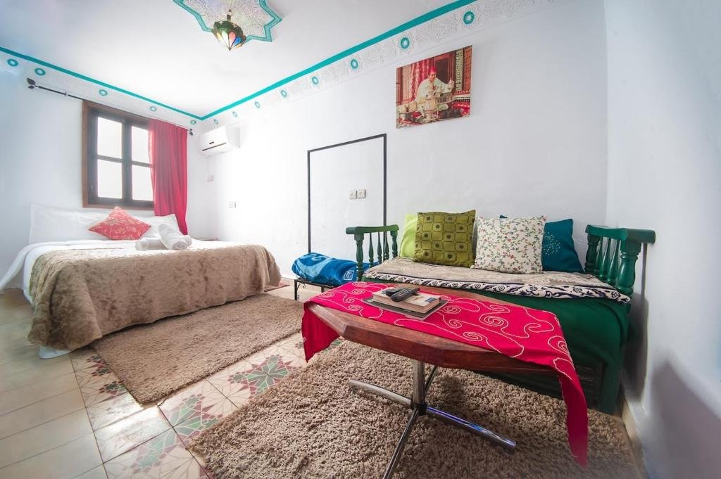 Riad Dar Chourafa bedroom